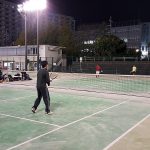 mixiソフトテニス練習