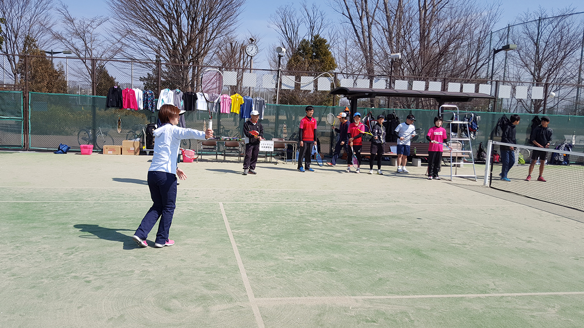 三鷹市ソフトテニス講習会