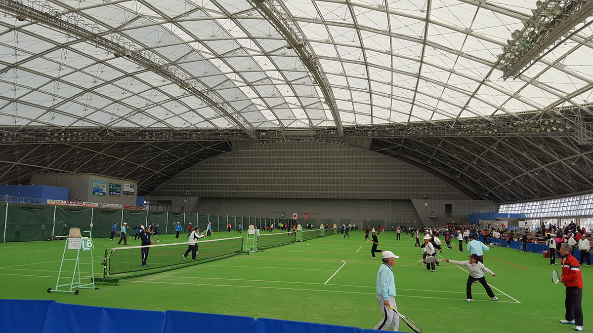 関東ソフトテニス選手権大会埼玉県予選,くまがやドーム