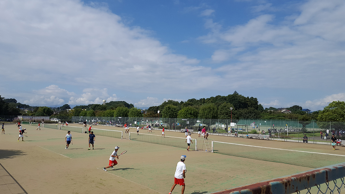 所沢オープンソフトテニス大会,北野総合運動公園テニスコート