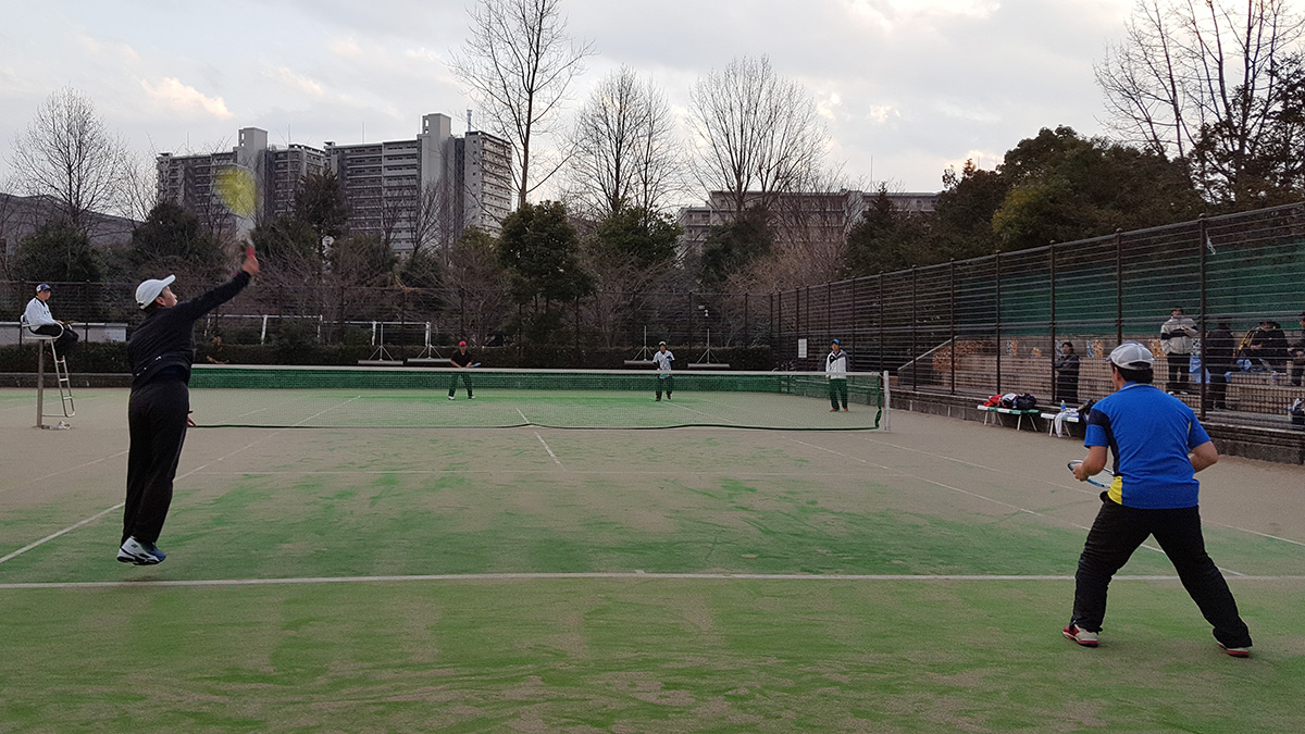 荒川区インビテーション関東成年ソフトテニス大会,都立産業技術高専テニスコート