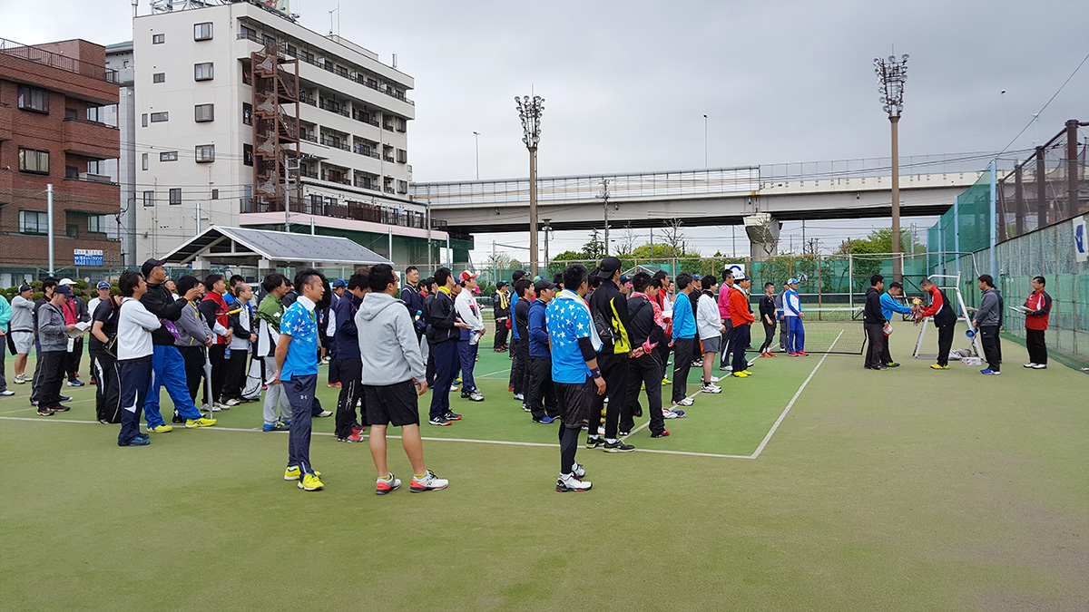 関東オープンソフトテニス選手権,谷河内テニスコート