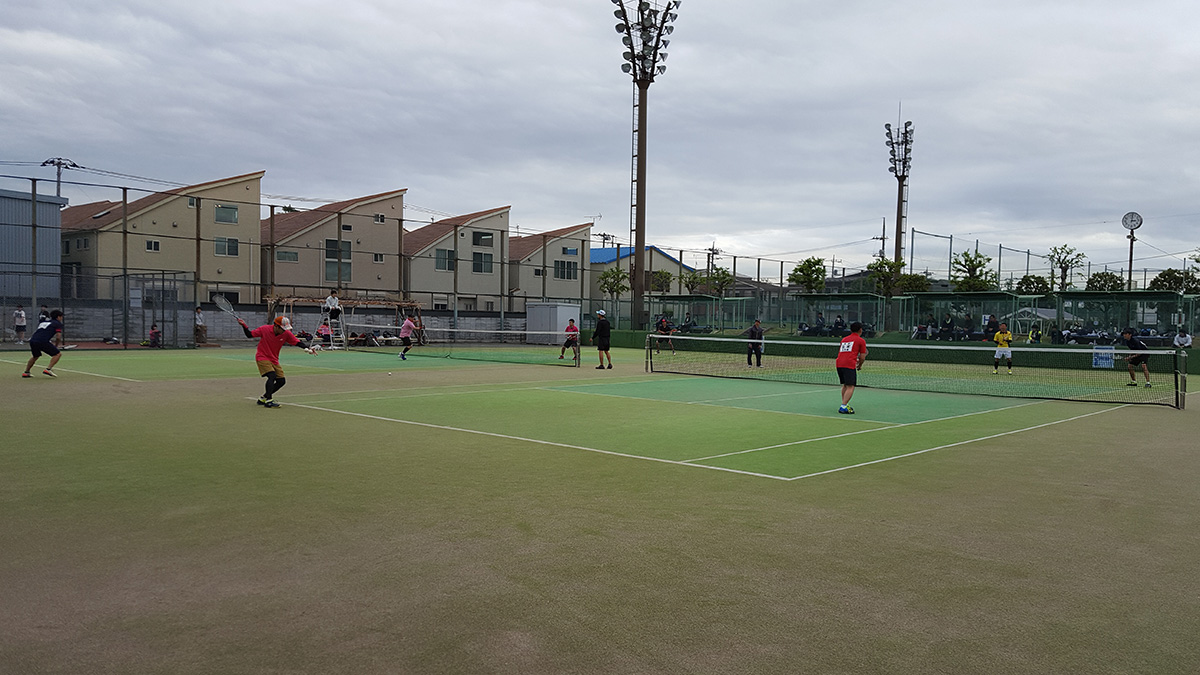関東オープンソフトテニス大会,谷河内テニスコート,35男子
