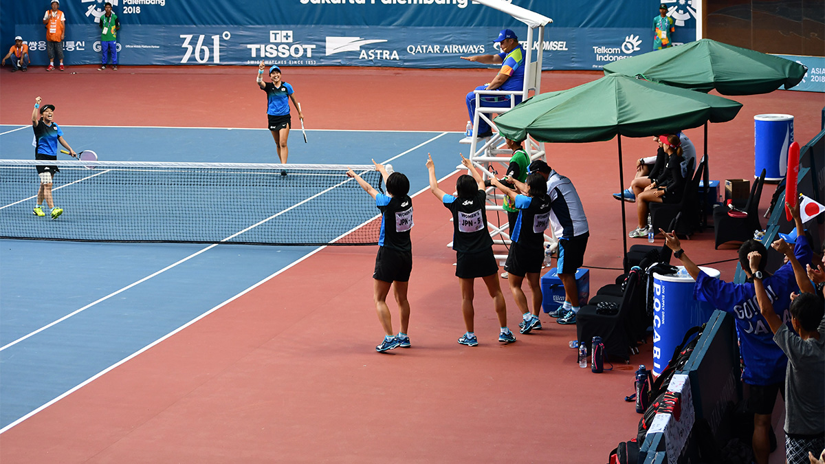 アジア競技大会ソフトテニス競技,asian games2018,国別対抗団体戦