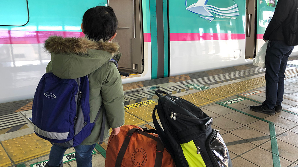 みちのくぶらり旅,福島,東北,はやぶさ新幹線