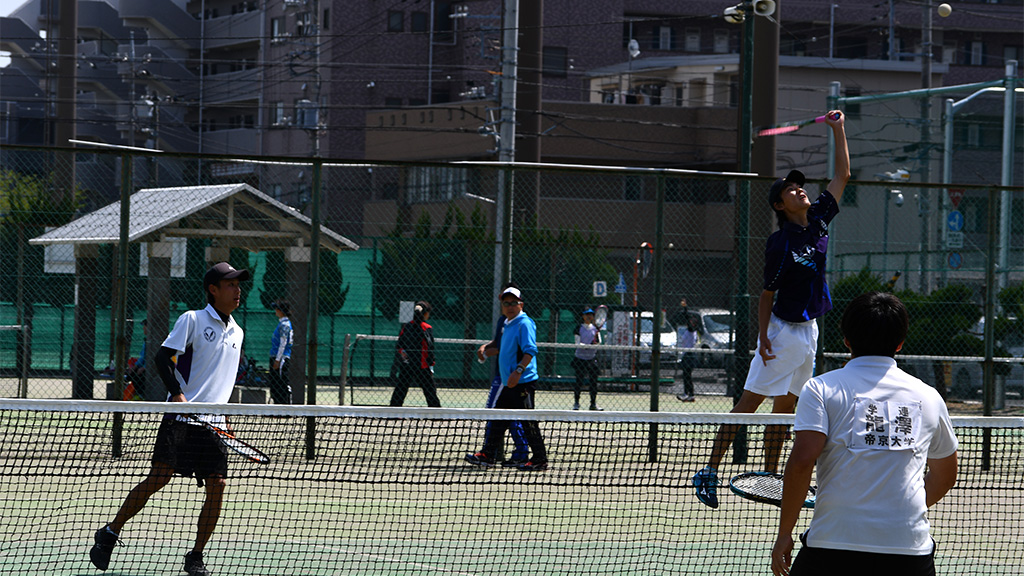2019(平成31年度)関東オープンソフトテニス大会,明治大学,丸山米澤