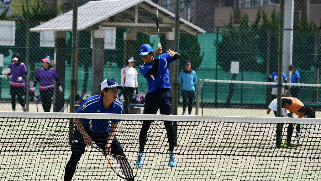 2019(平成31年度)関東オープンソフトテニス大会,日本体育大学,溝端山本