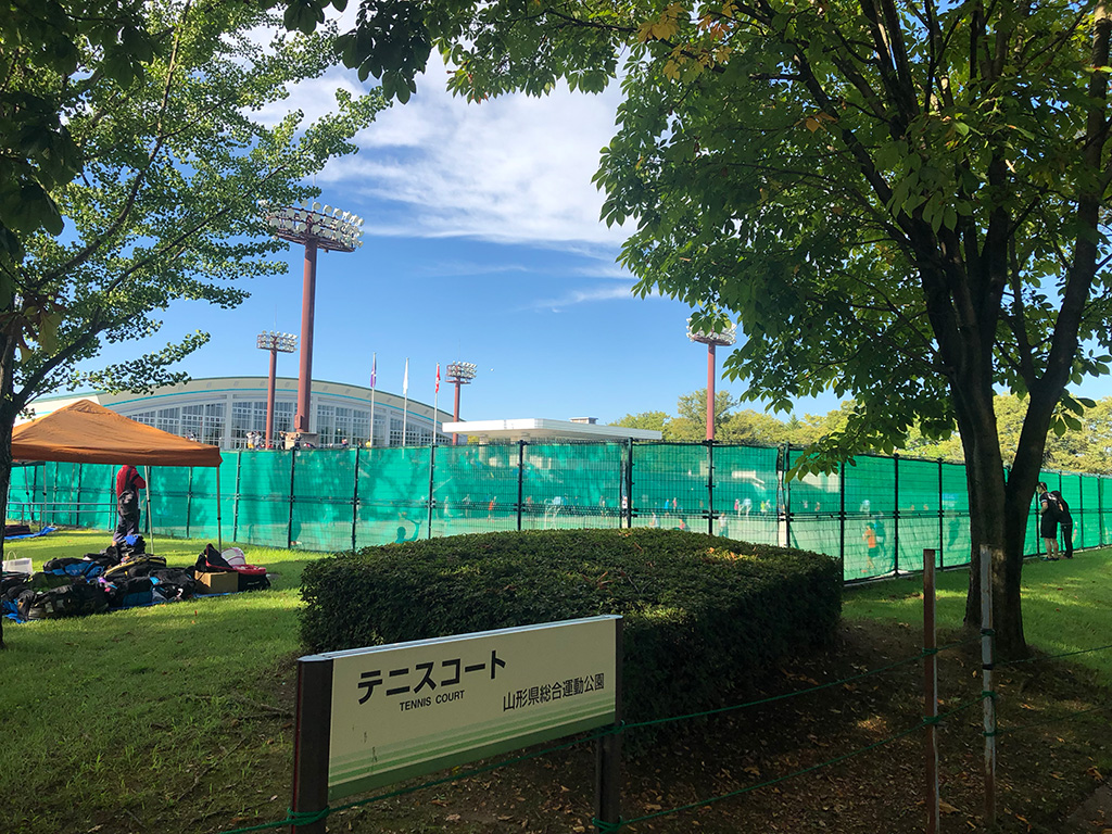 2019全日本社会人ソフトテニス選手権,山形県天童市,山形県総合運動公園テニスコート