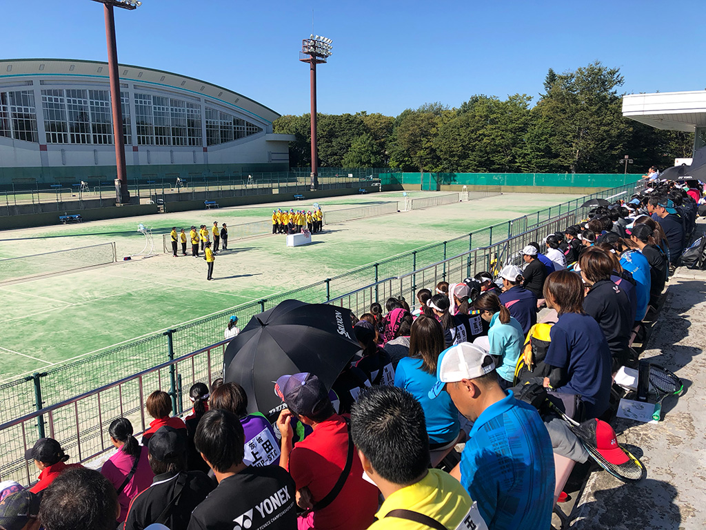 2019全日本社会人ソフトテニス選手権,山形県天童市,山形県総合運動公園テニスコート