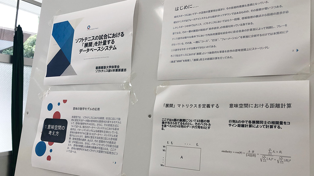 日本ソフトテニス研究会,JSSST,ポスター発表