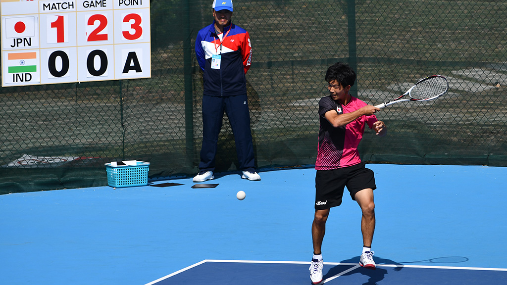 内本隆文,ソフトテニス日本代表,2019世界選手権in台州