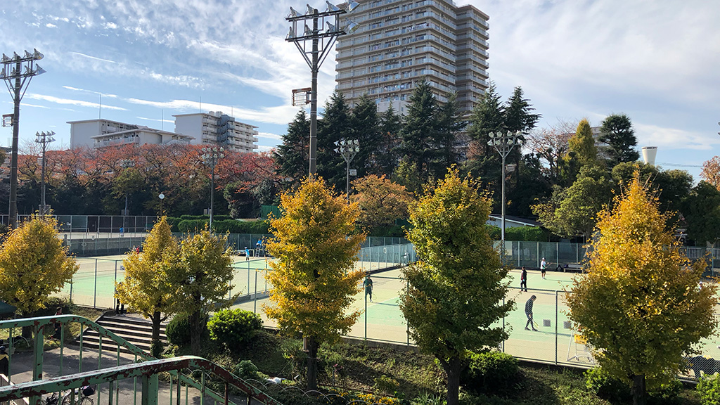 北区近隣成壮年ソフトテニス大会,桐ケ丘体育館テニスコート