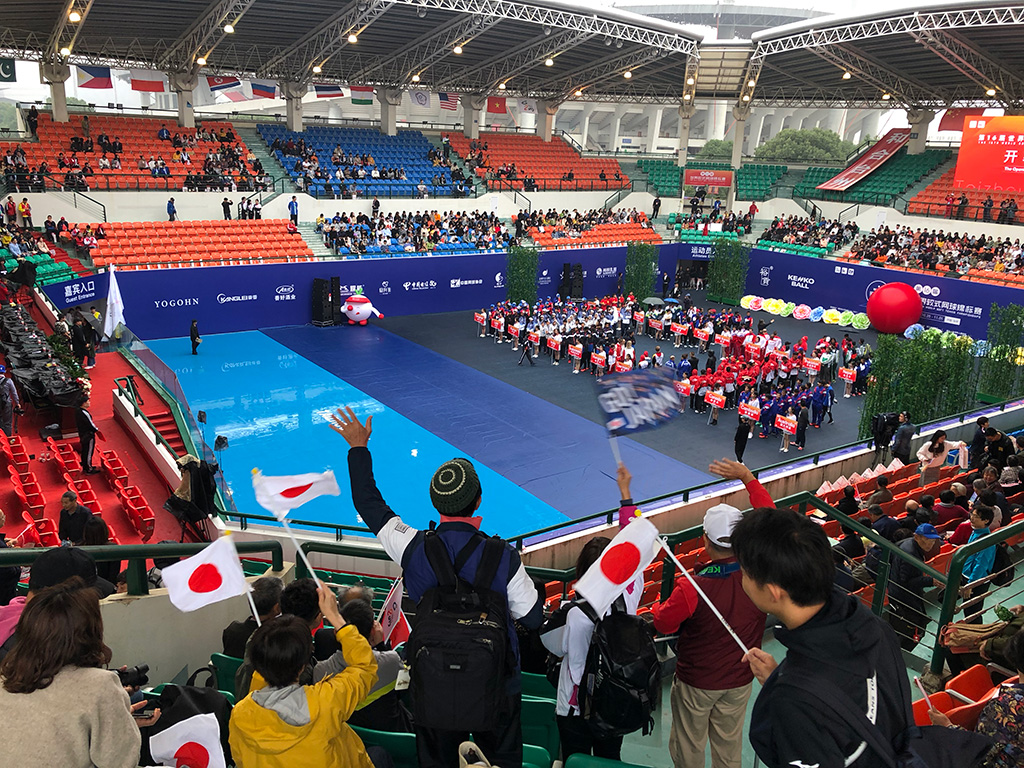 ソフトテニス世界選手権,中国浙江省台州,世界選手権観戦ツアー