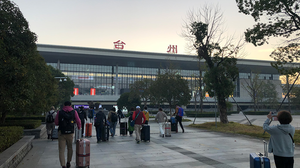 台州駅,中国上海高速鉄道,中国新幹線