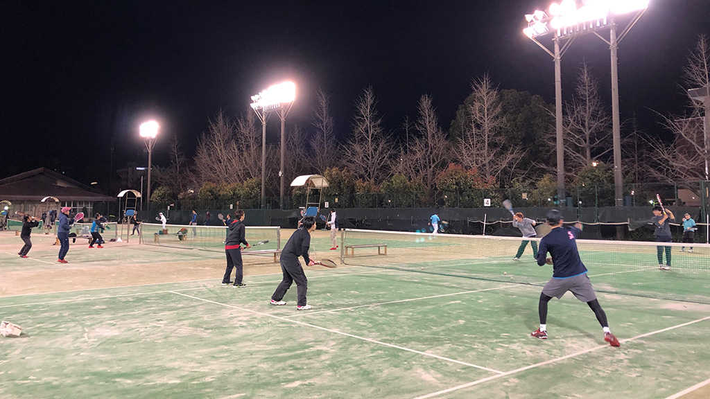 武蔵小杉ソフトテニス練習会