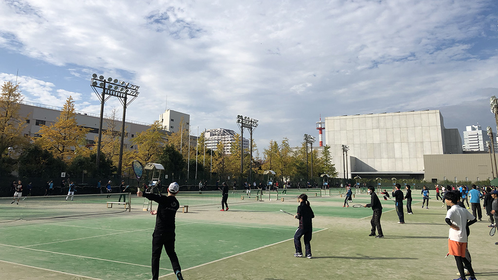 川崎市秋季市民ソフトテニス大会,富士見公園テニスコート