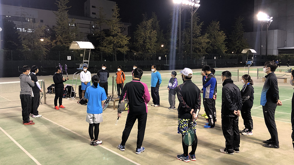 武蔵小杉ソフトテニス練習会,ムサコ練習会,川崎富士見公園テニスコート