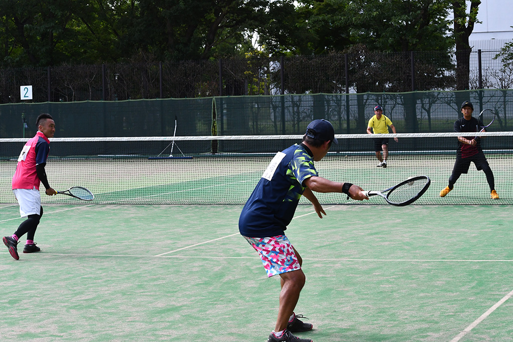 流山オープンソフトテニステニス大会,流山市総合運動公園テニスコート,40歳以上の部