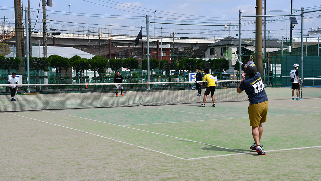 谷河内テニスコート,関東オープンソフトテニス選手権大会,35男子45男子