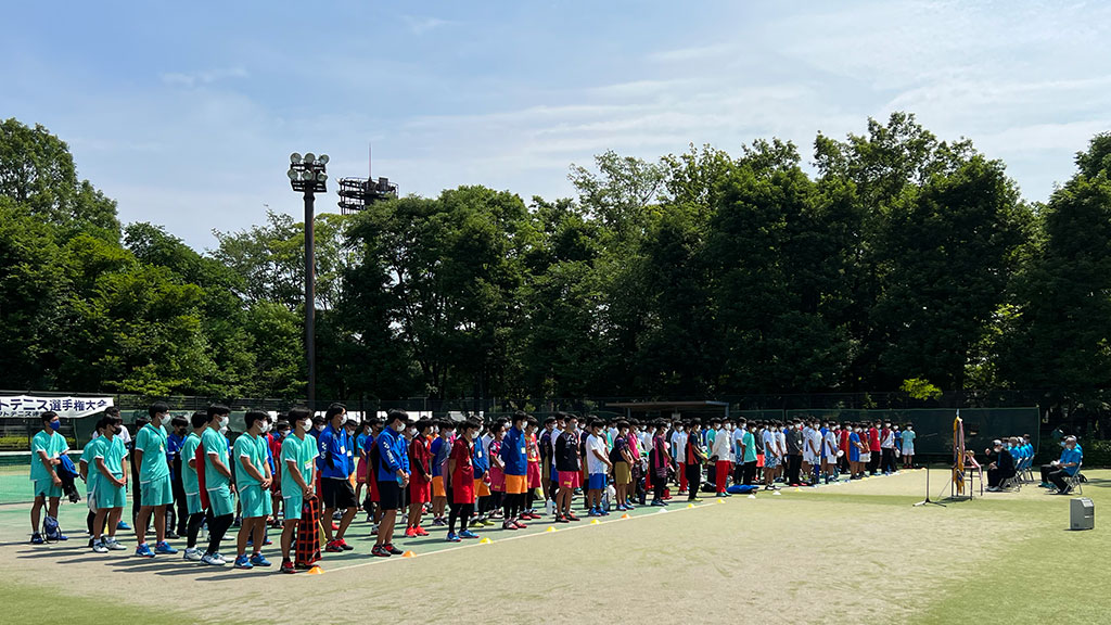 府中の森公園テニスコート,関東高等学校ソフトテニス選手権大会,男子団体戦