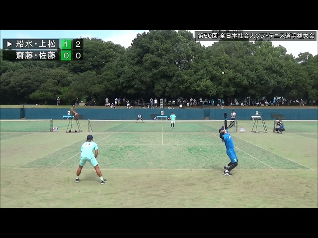 公益財団法人日本ソフトテニス連盟,試合動画,全日本社会人