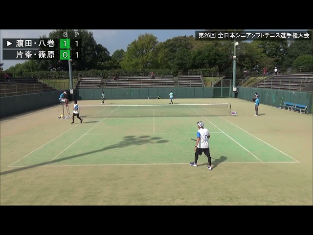 公益財団法人日本ソフトテニス連盟,試合動画,全日本シニア