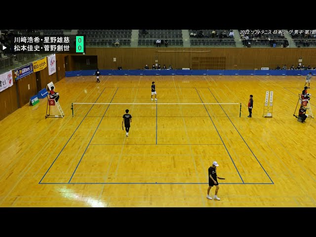 公益財団法人日本ソフトテニス連盟,日本リーグ,試合動画