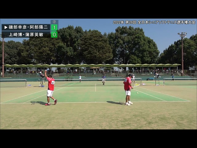 公益財団法人日本ソフトテニス連盟,全日本シニア,試合動画