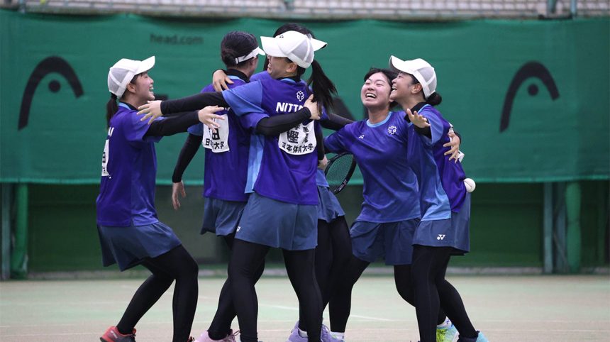 東日本インカレソフトテニス.日体大