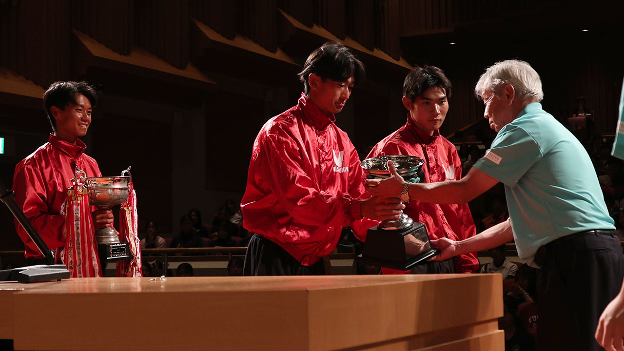 インカレソフトテニス2025,開会式,早稲田大学