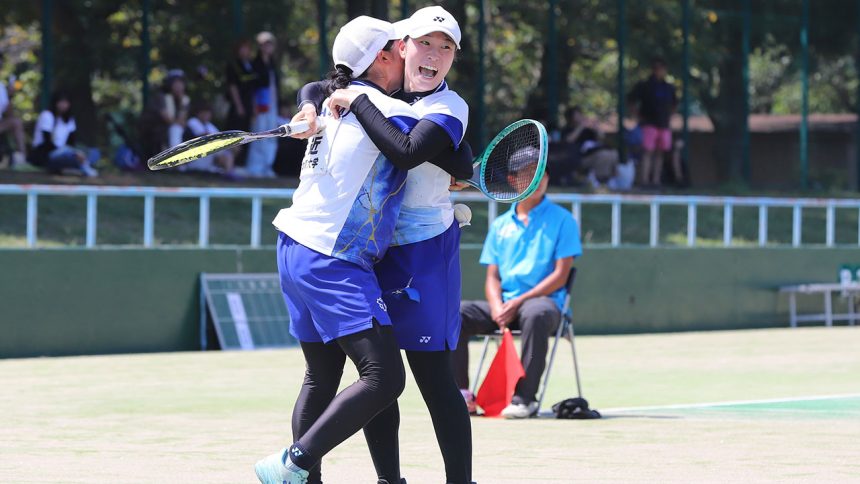 女子準優勝 天間美嘉・左近知美ペア