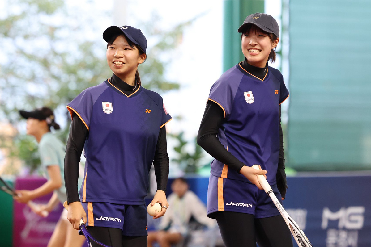 アジアソフトテニス選手権,日本代表前田中谷ペア