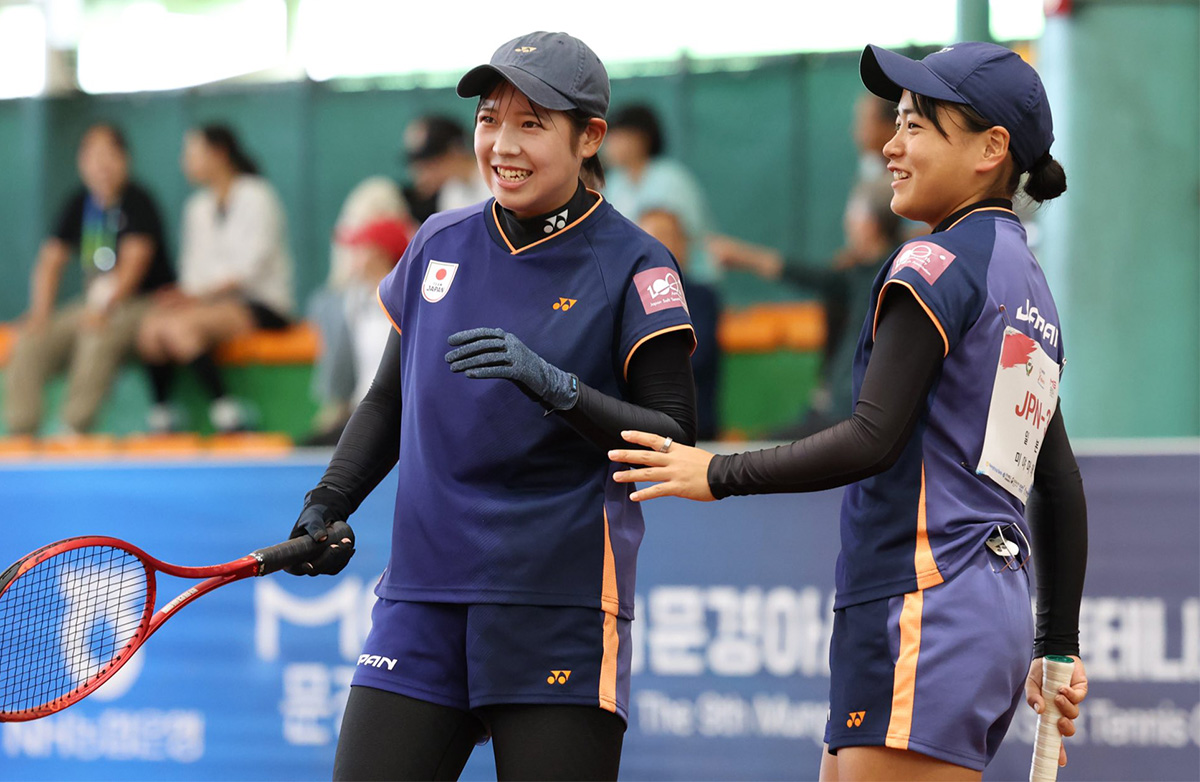 アジアソフトテニス選手権,日本代表前川宮前ペア