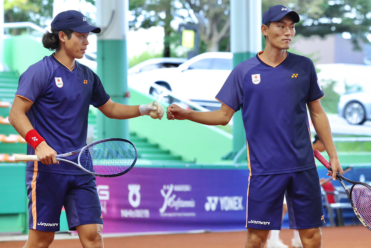 アジアソフトテニス選手権,日本代表上岡丸山ペア