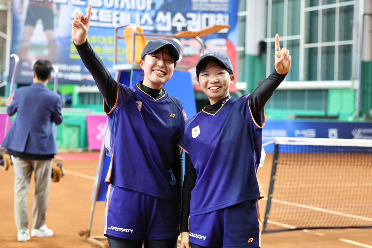 前田梨緒選手 プレイ中3