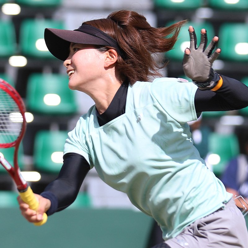 ソフトテニス元日本代表・尾上胡桃選手