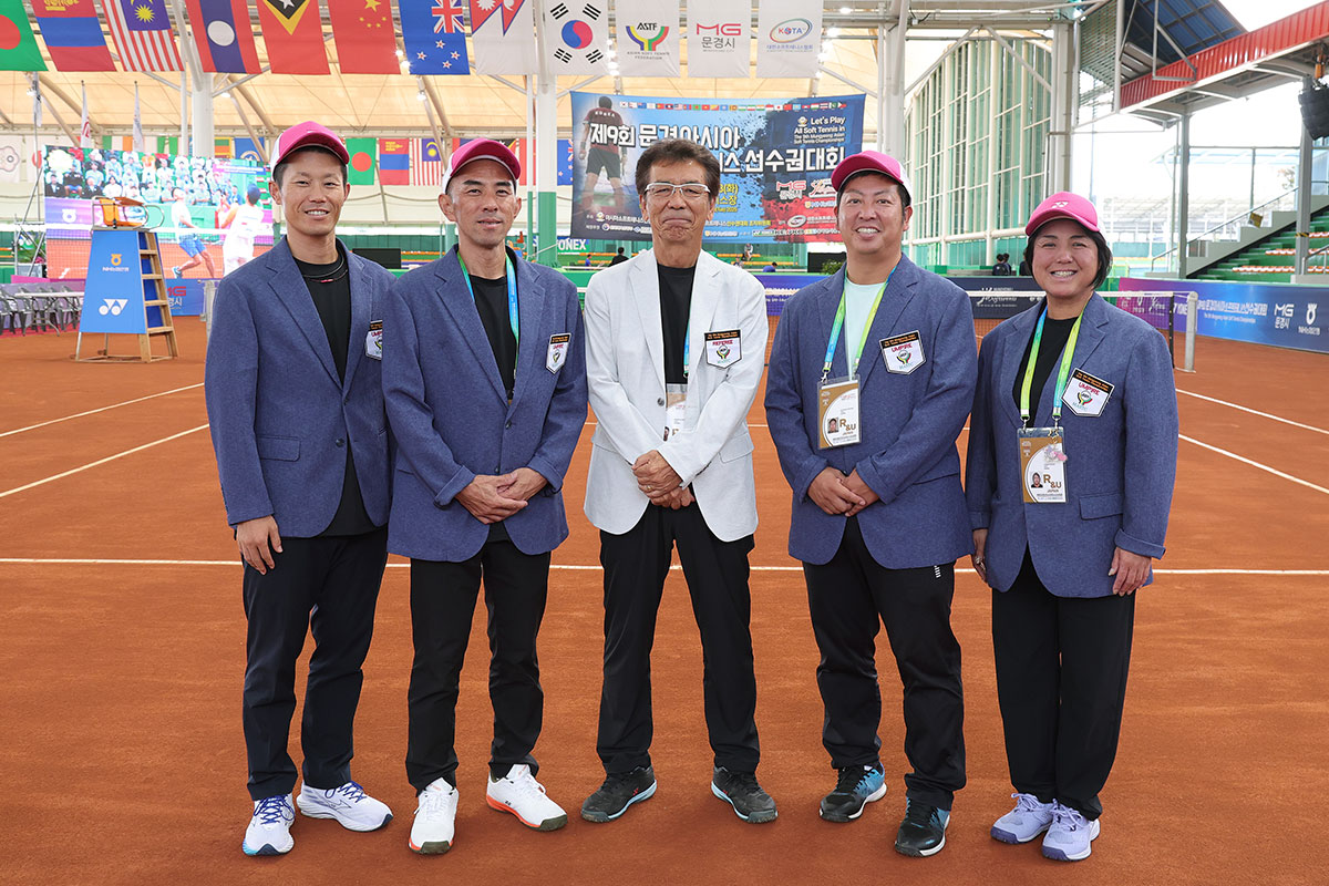 ソフトテニス,国際審判